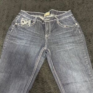 H&M Women's Dark Blue Skinny Jeans